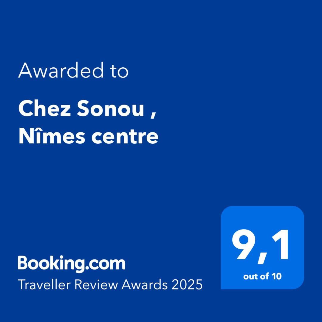 Appartement Chez Sonou , Nimes Centre Extérieur photo